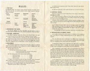 Rules of 1930s game G.H.Q.