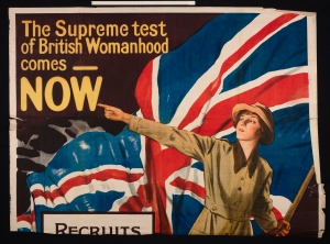 Queen Mary's Army Auxiliary Corps poster (top)
